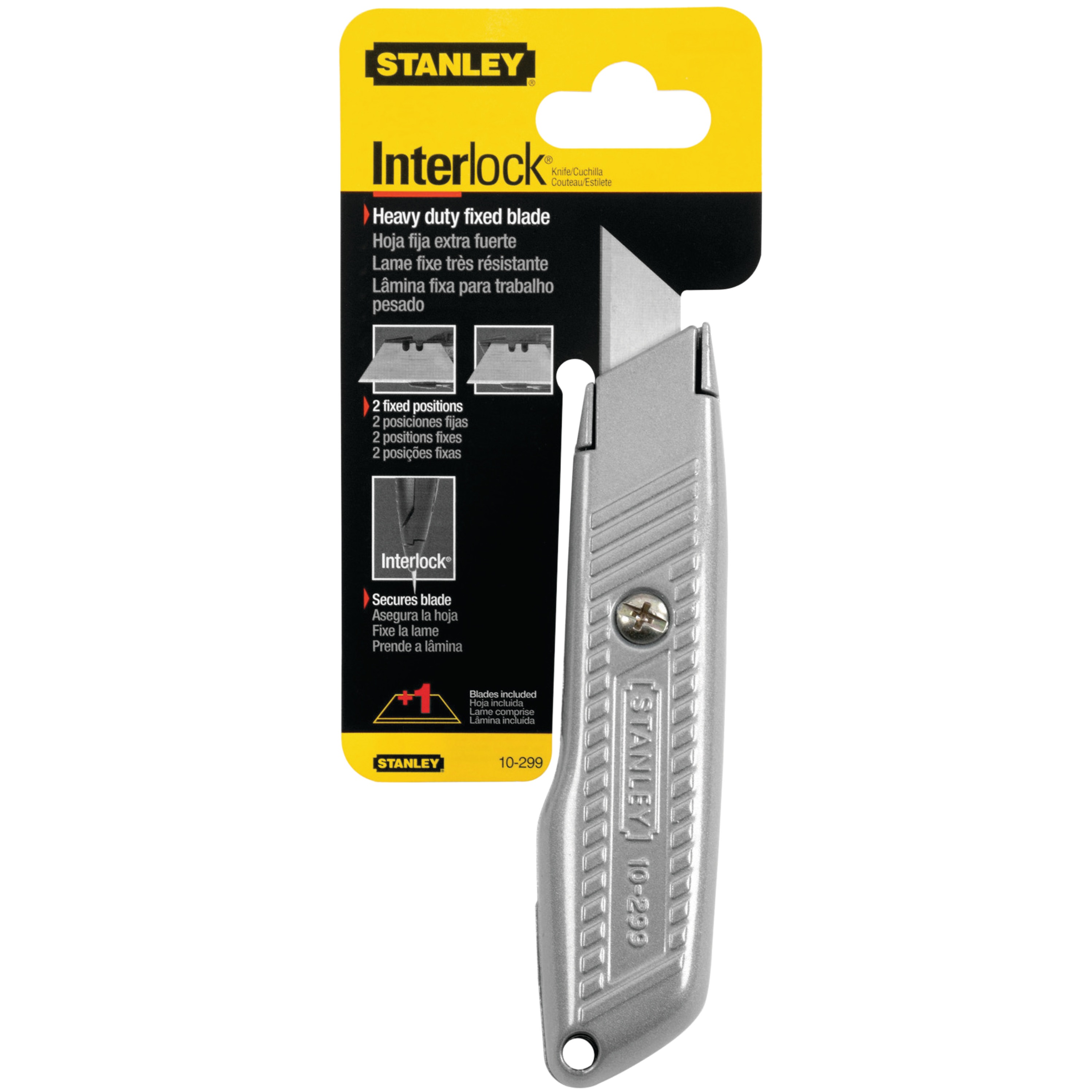 51/2 in. Fixed Blade Interlock® Utility Knife 10299 STANLEY Tools