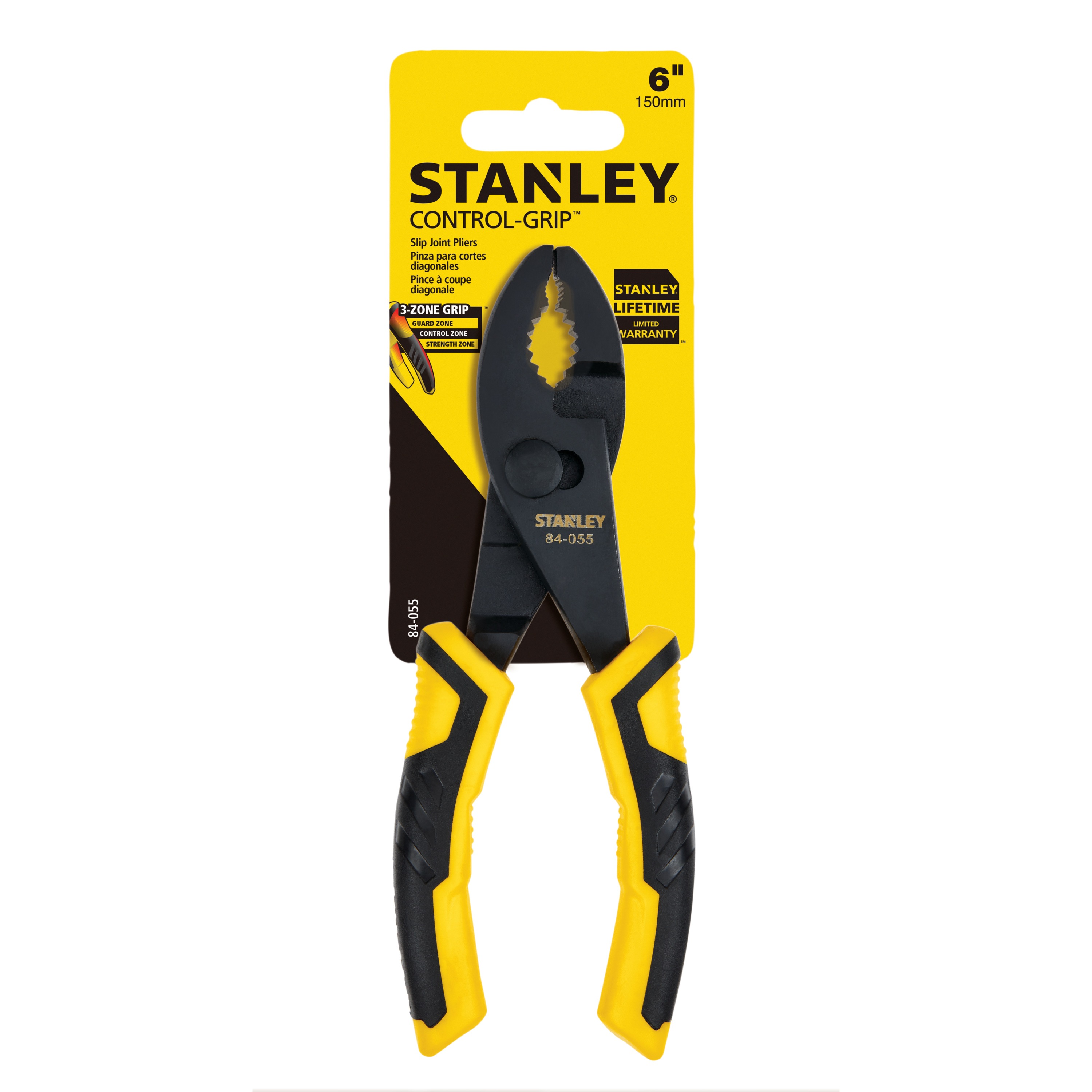 Stanley Tools - 6 in Slip Joint Pliers - 84-055