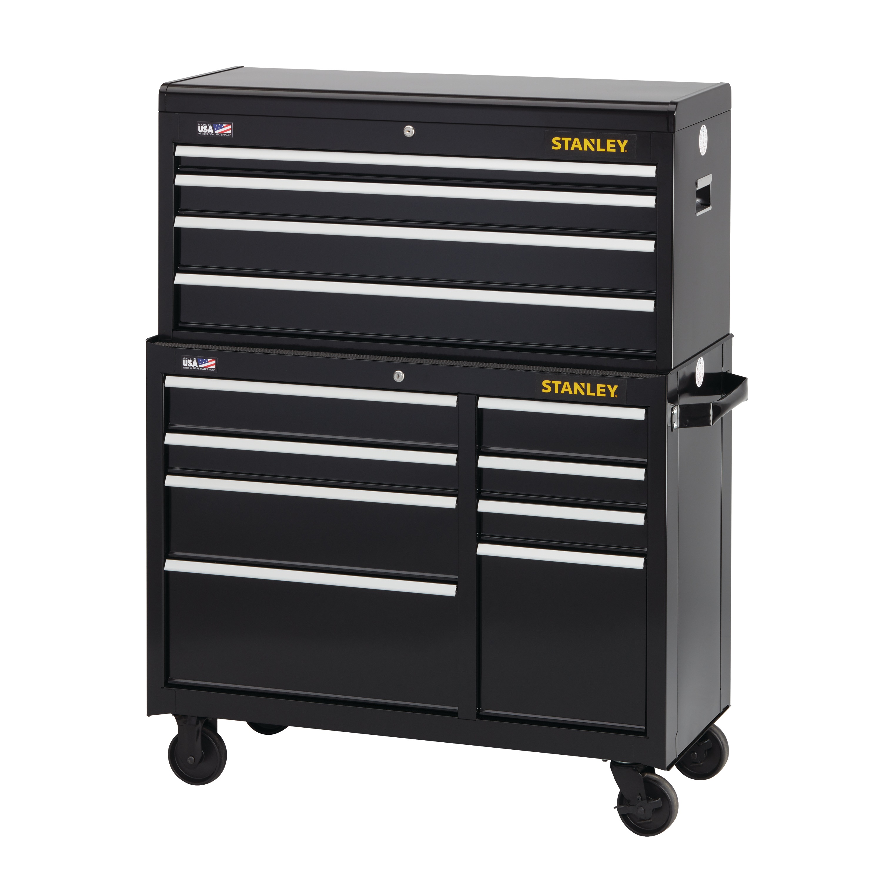 300 Series 41 In W 4 Drawer Tool Chest Stst24044bk Stanley Tools