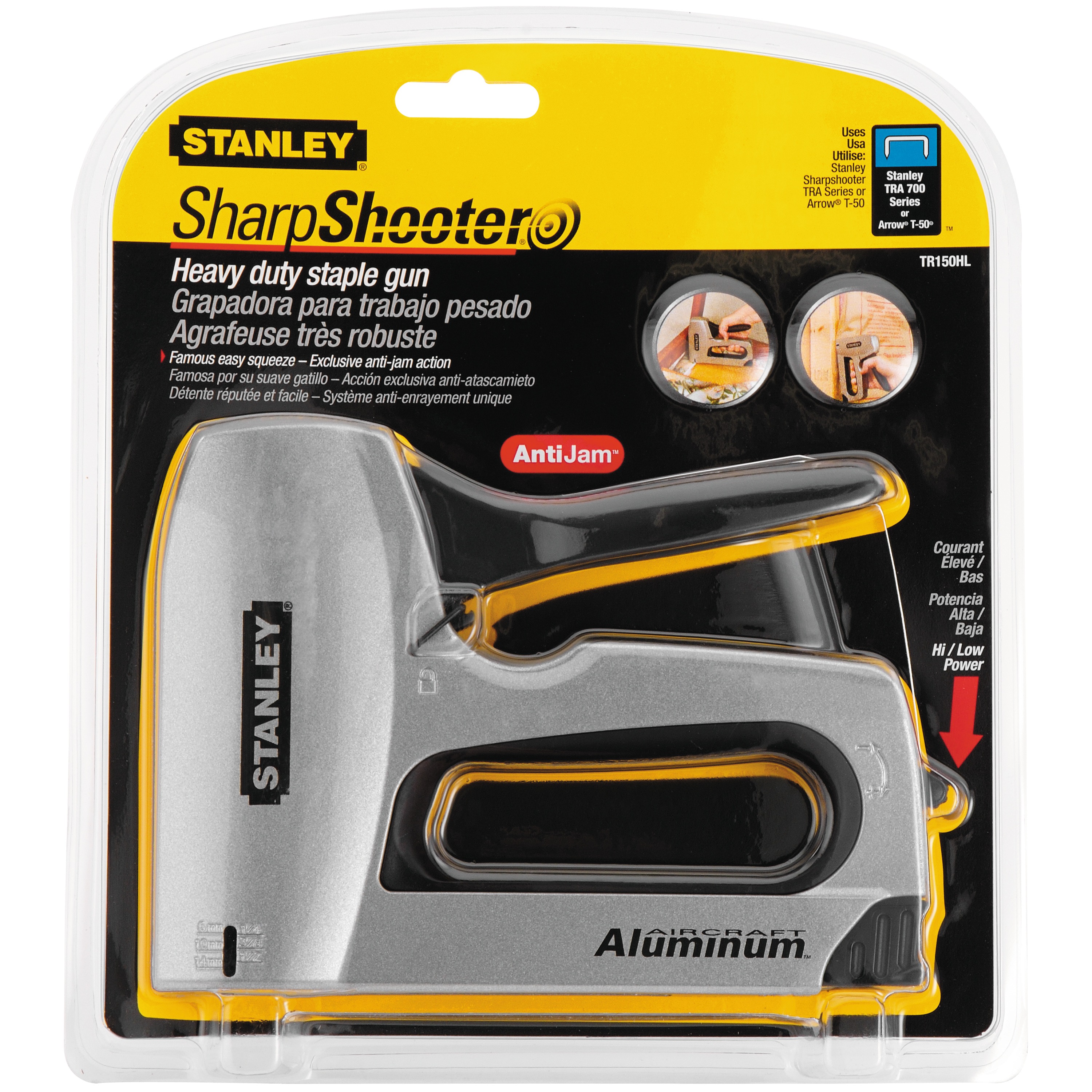 stanley staple gun aircraft aluminum