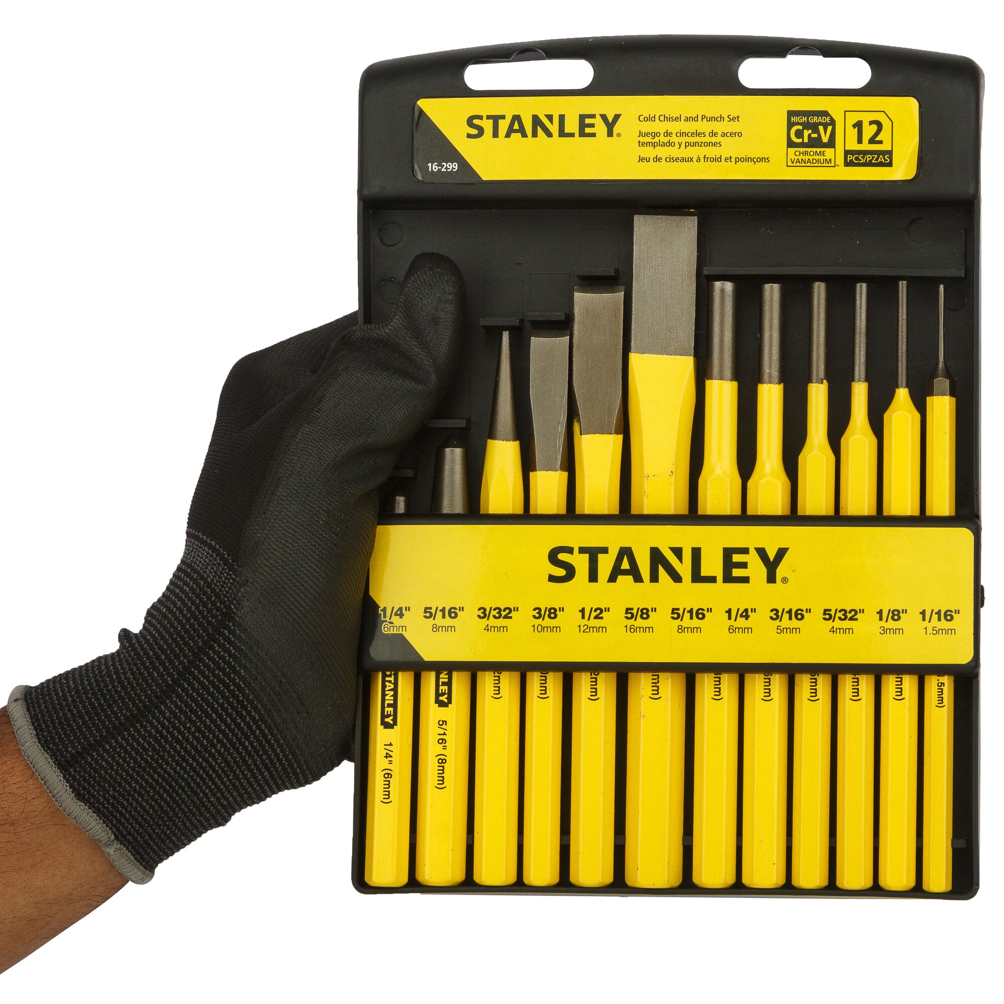 12 pc Punch & Chisel Kit | STANLEY