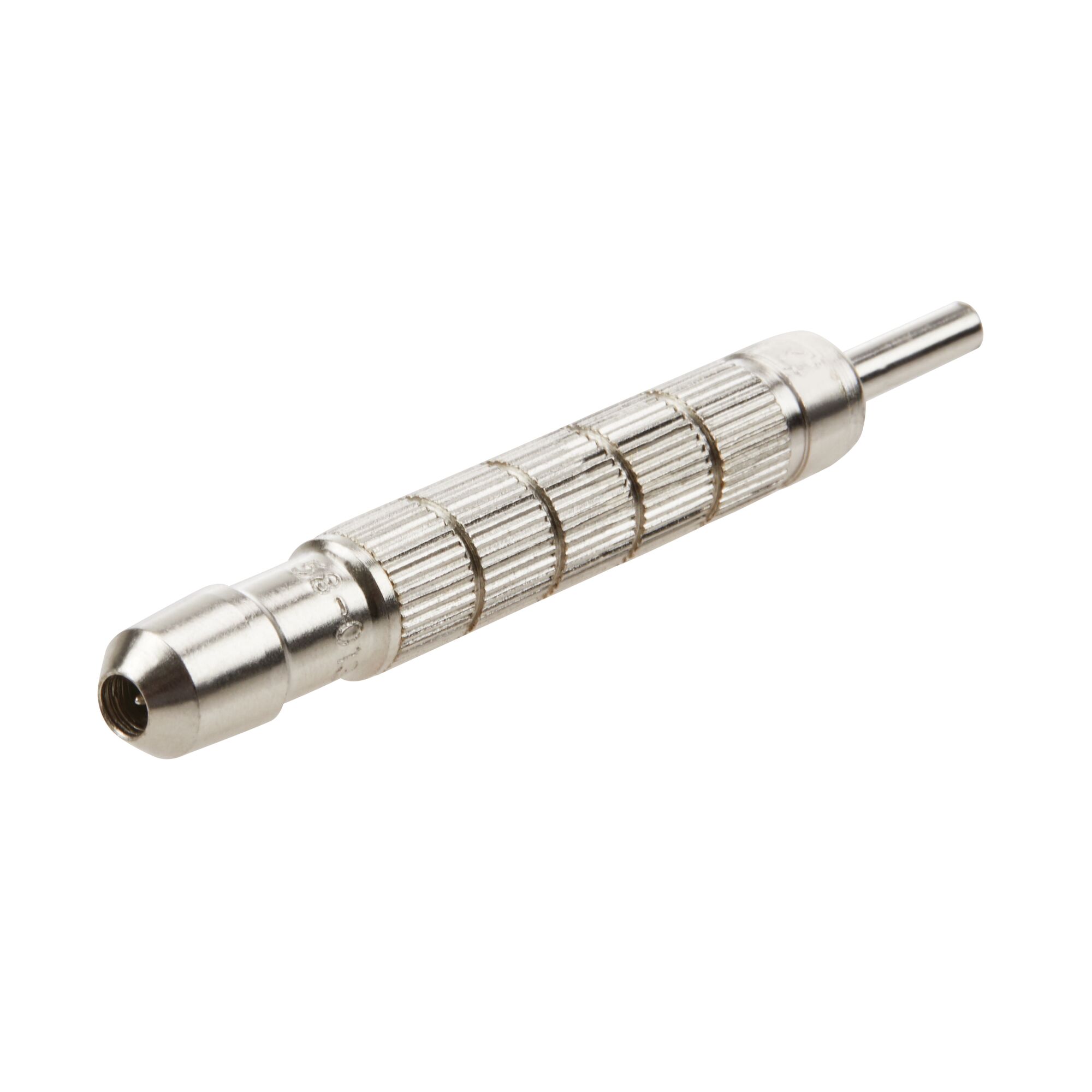 Self centering outlet center punch