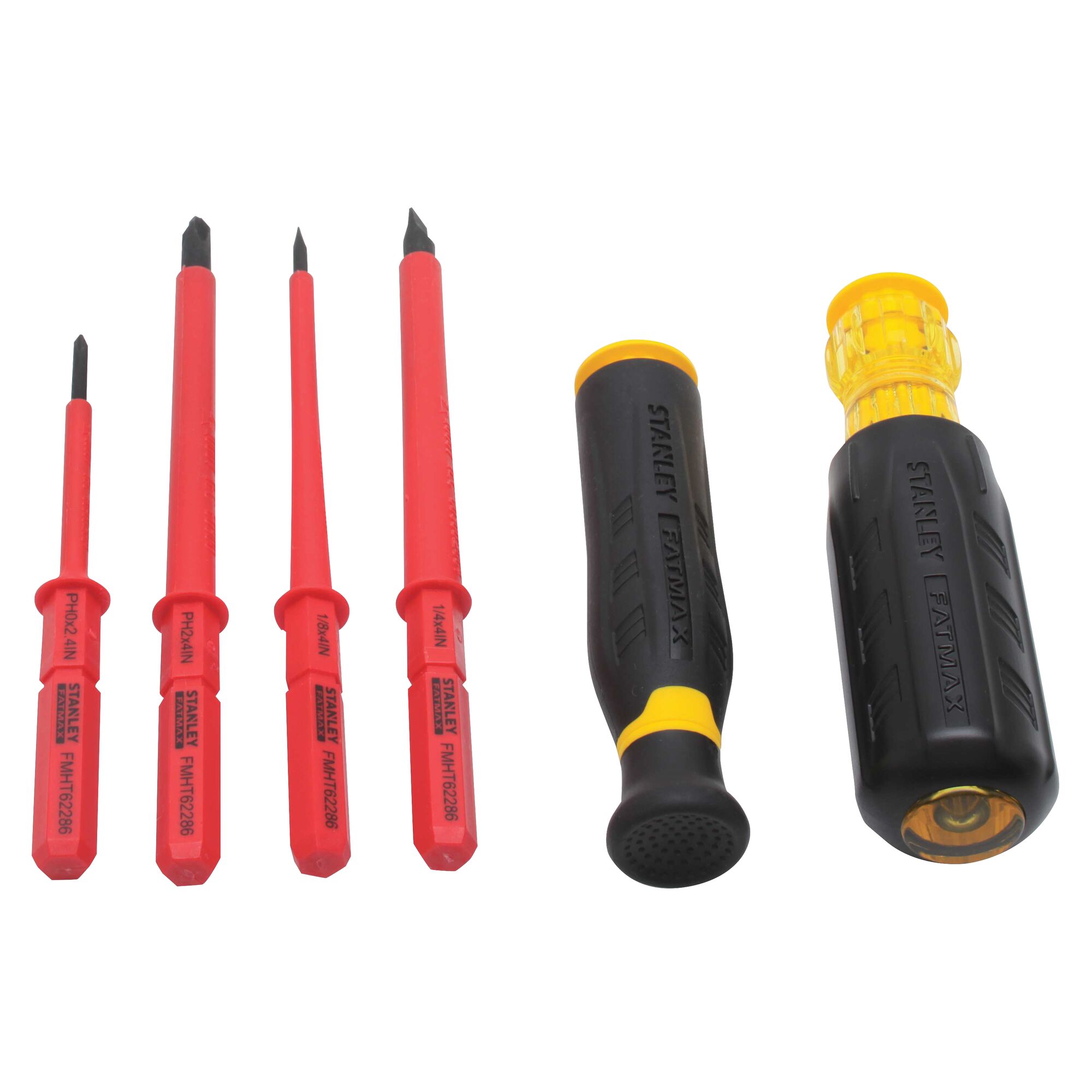 Insulated Vinyl Grip Screwdriver Set STANLEY