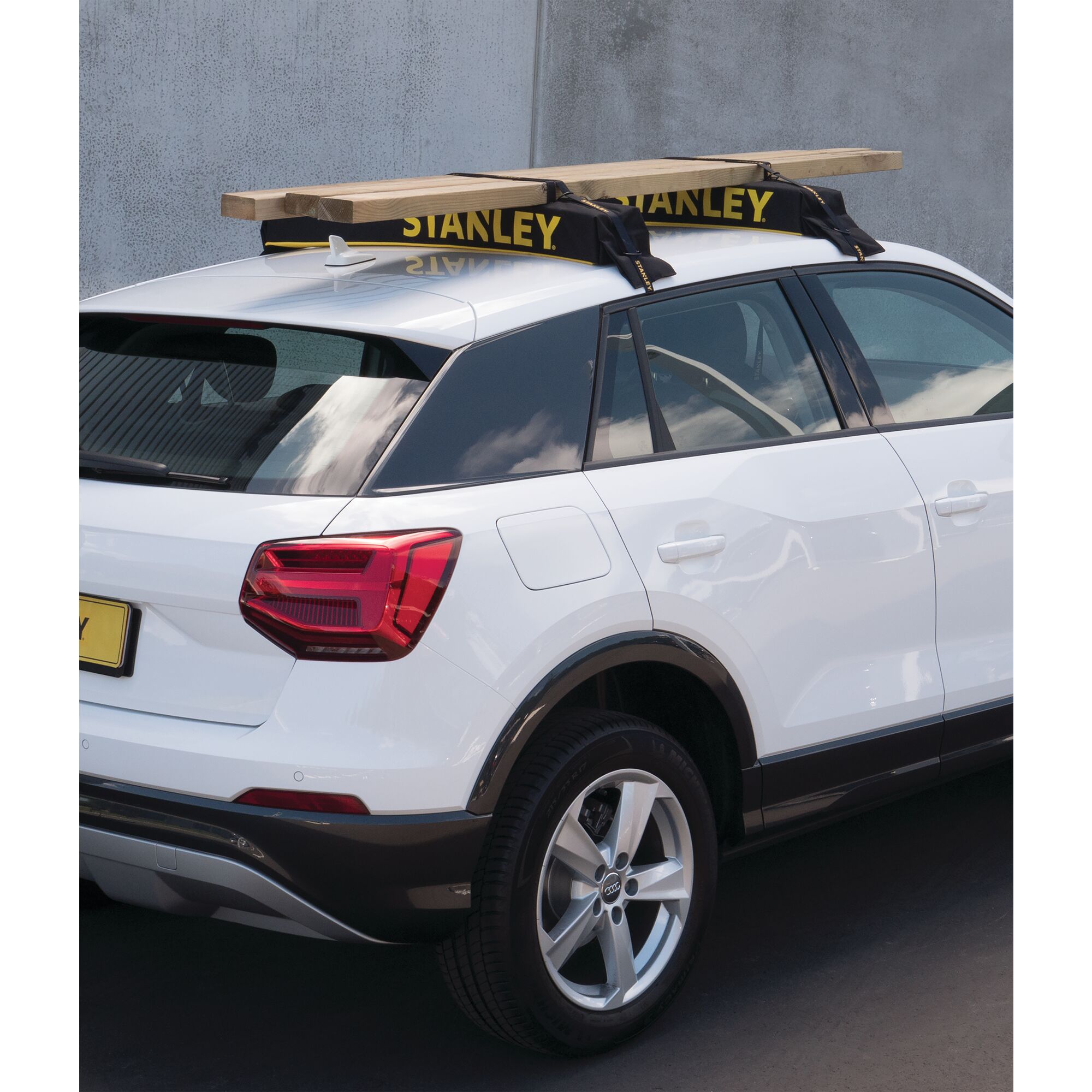 Temporary roof discount racks for cars