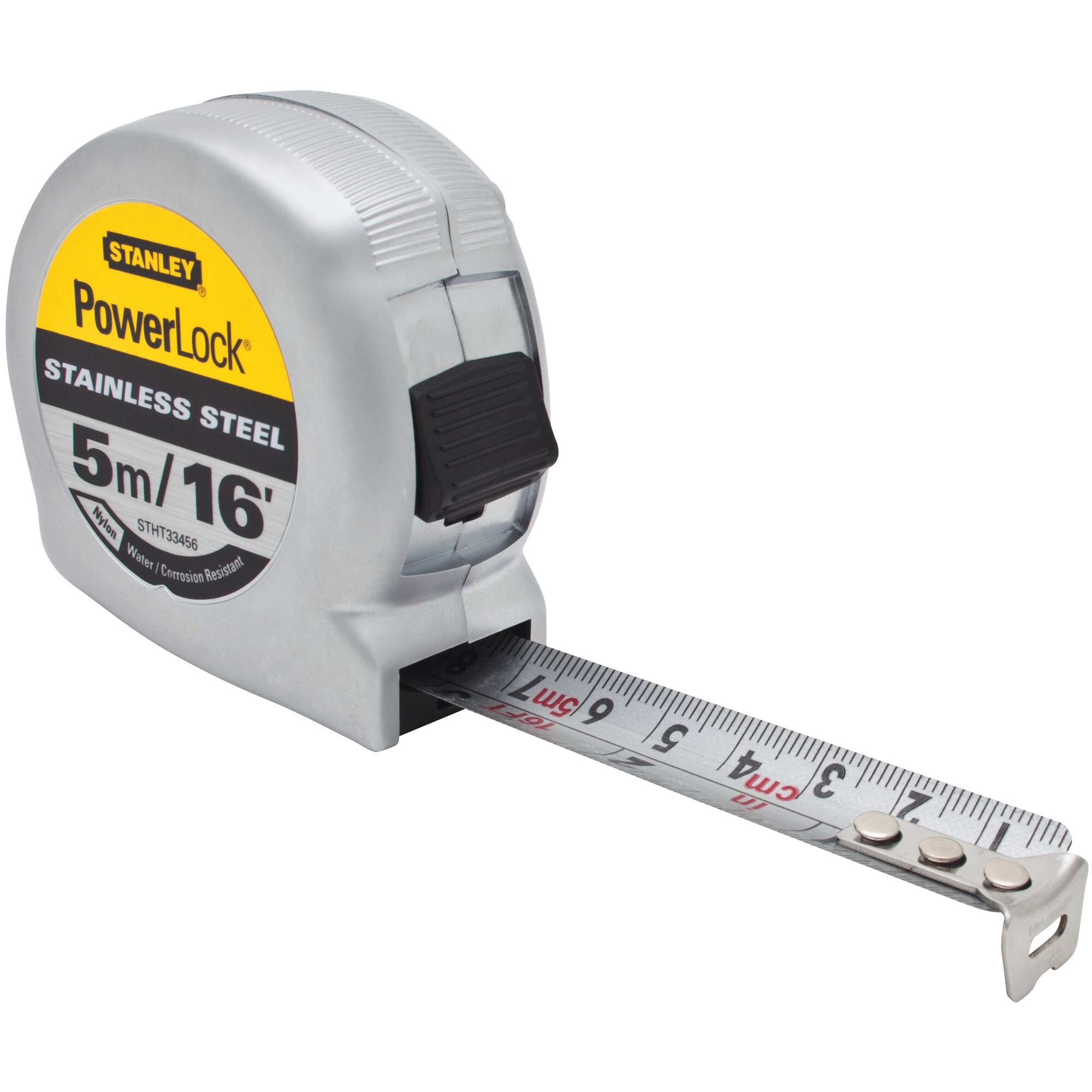 Stanley stainless steel measuring on sale tape