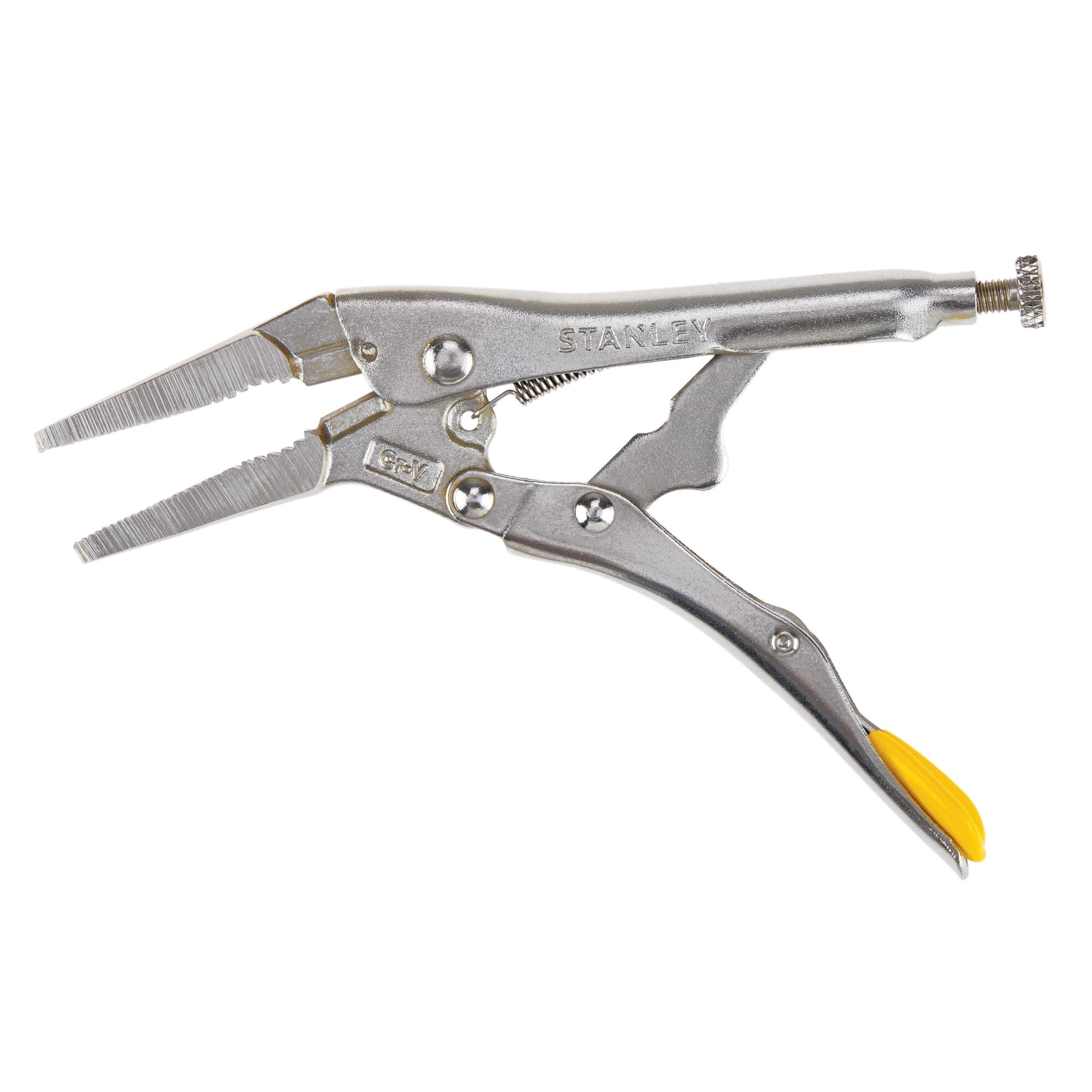 Needle nose shop clamping pliers