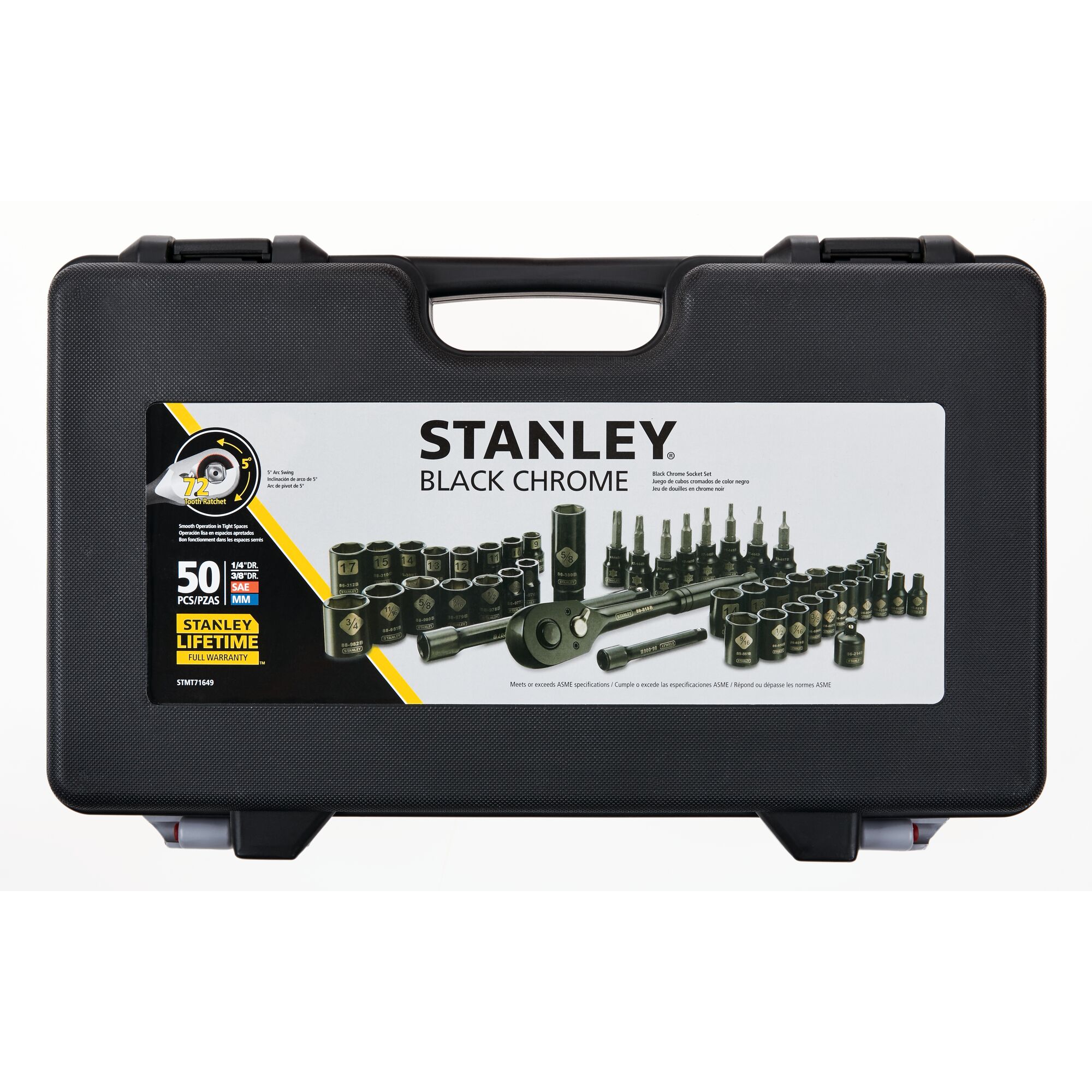 Stanley 50 deals piece socket set